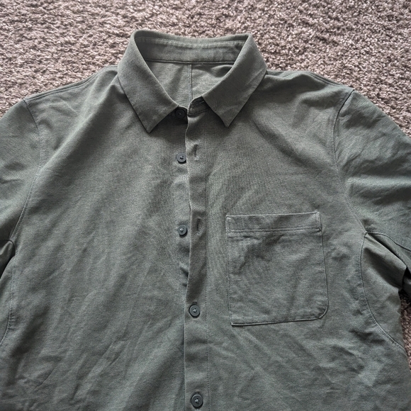 Lululemon Commission Short Sleeve Shirt Oxford - Picture 4 of 9